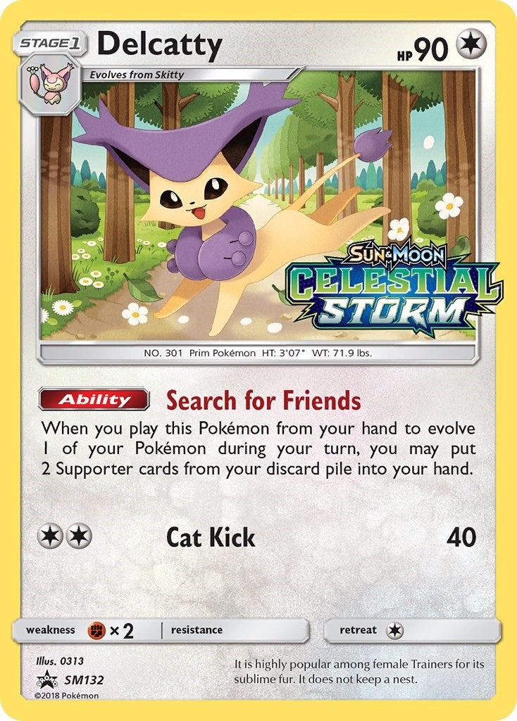 Delcatty - SM132 (Prerelease) [SM132] [SM Promos] Holofoil