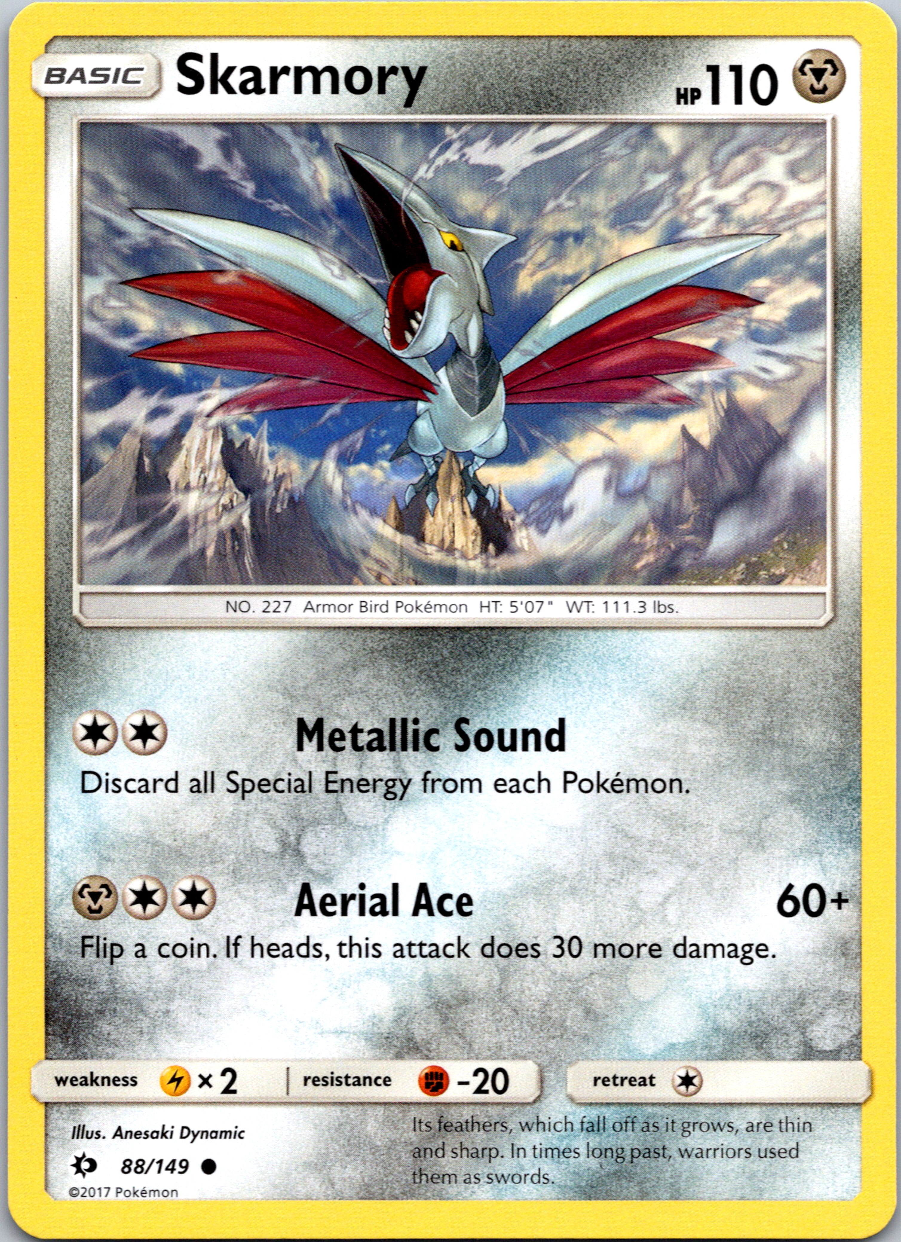 Skarmory (088/149) [SM Base Set]