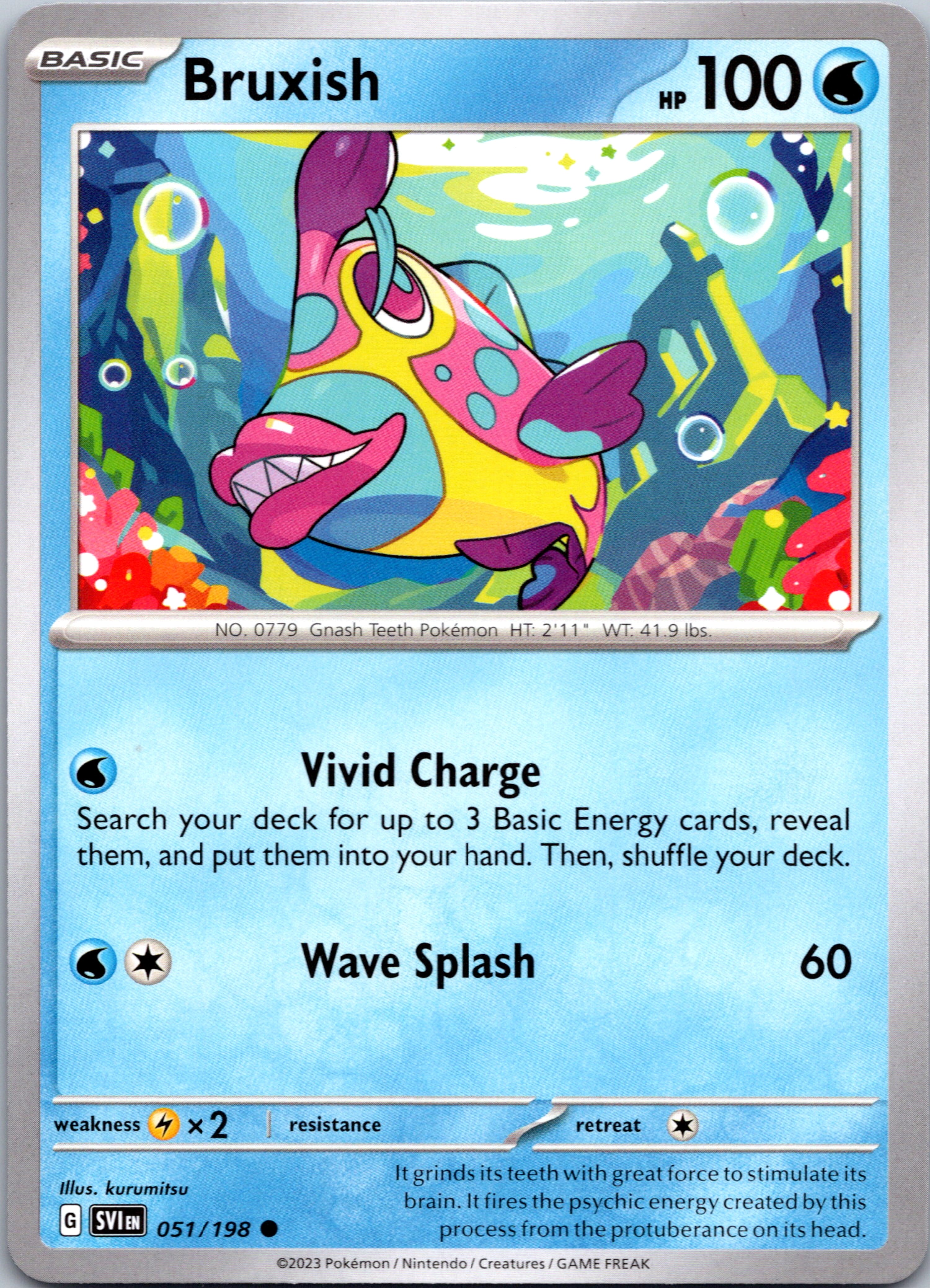 Bruxish (051/198) [Scarlet & Violet: Base Set]