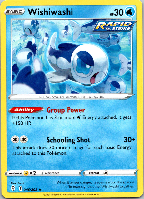 Wishiwashi (046/203) [Sword & Shield: Evolving Skies]