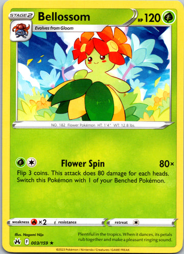 Bellossom (003/159) [Sword & Shield: Crown Zenith]