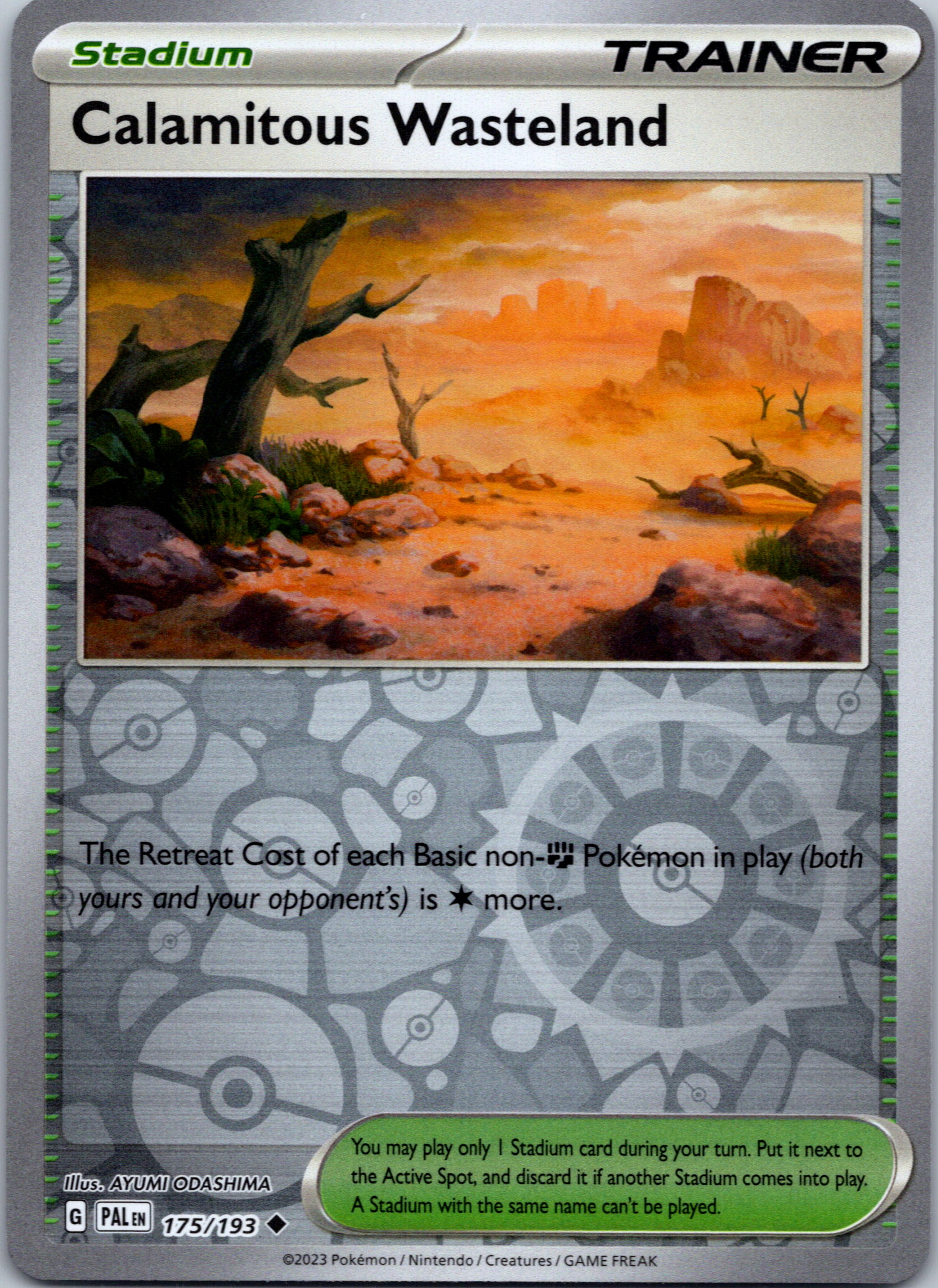 Calamitous Wasteland (175/193) [Scarlet & Violet: Paldea Evolved]