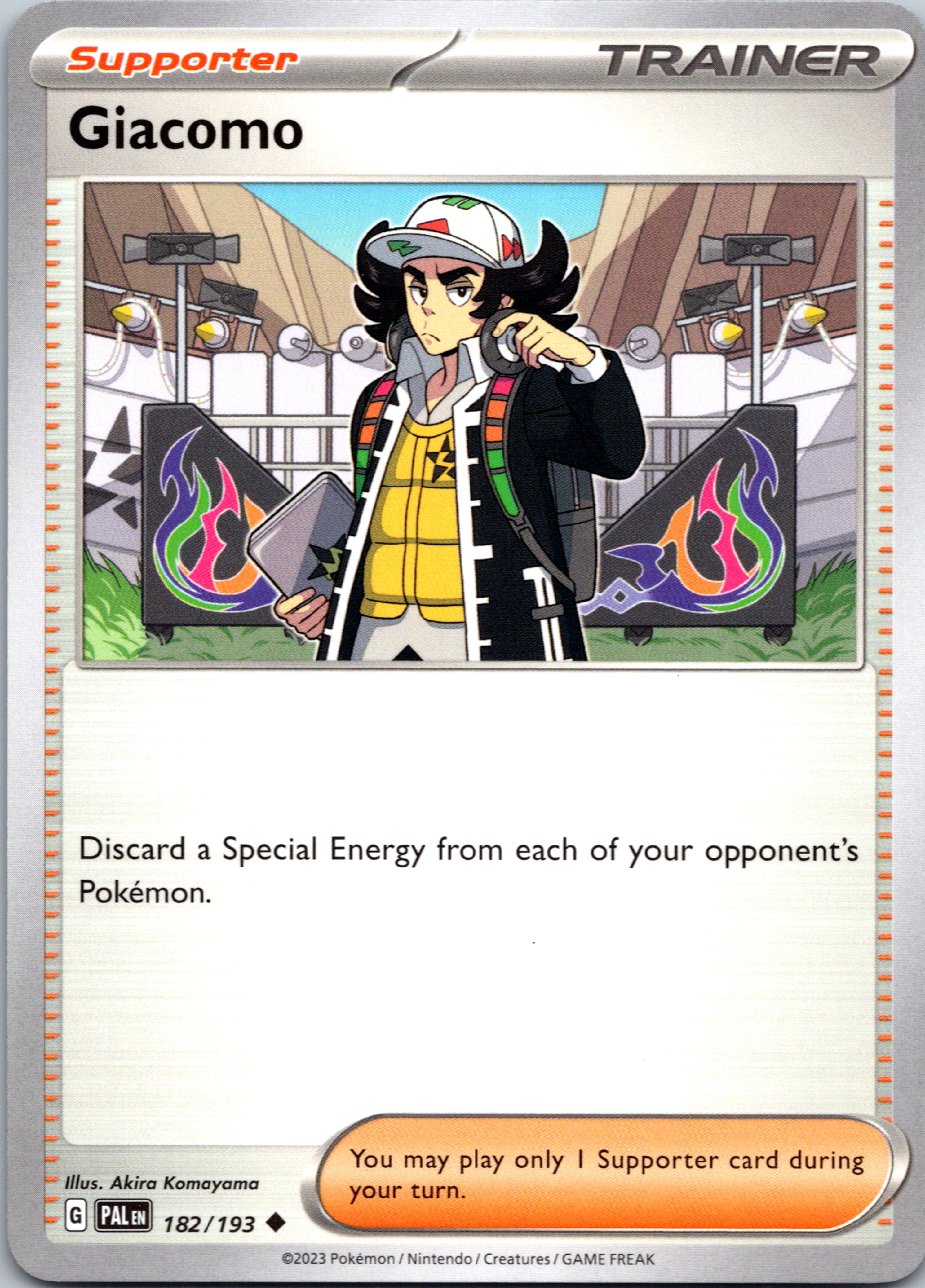 Giacomo (182/193) [Scarlet & Violet: Paldea Evolved]