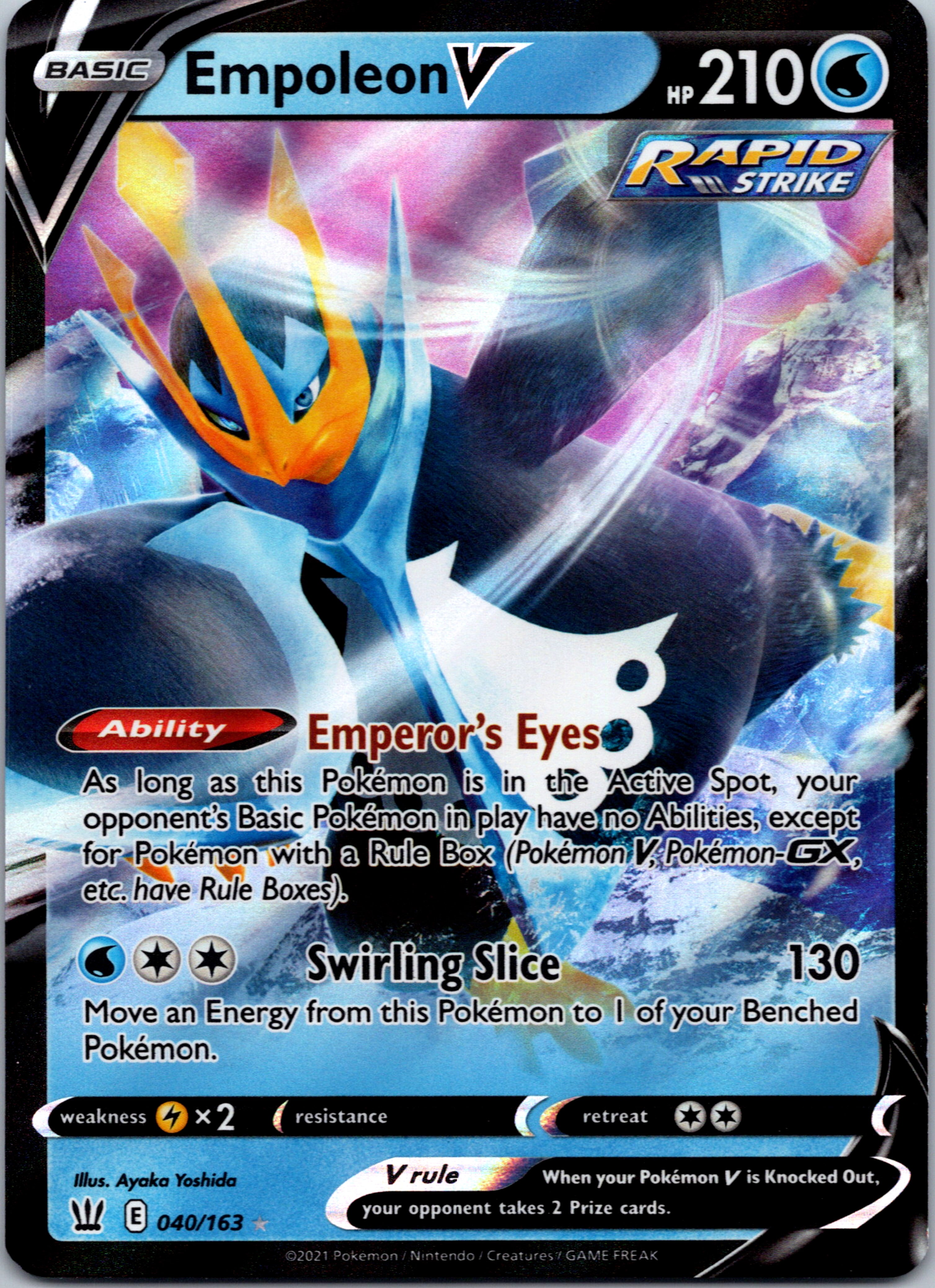 Empoleon V [040/163] [SWSH05: Battle Styles]