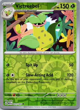 Victreebel (071/165) [Scarlet & Violet:  151] Reverse Holofoil
