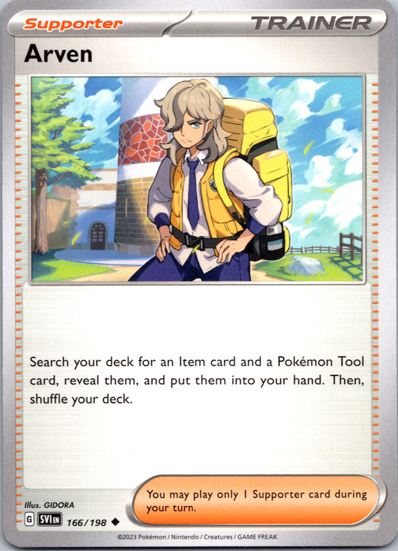 Arven (166/198) [Scarlet & Violet: Base Set]