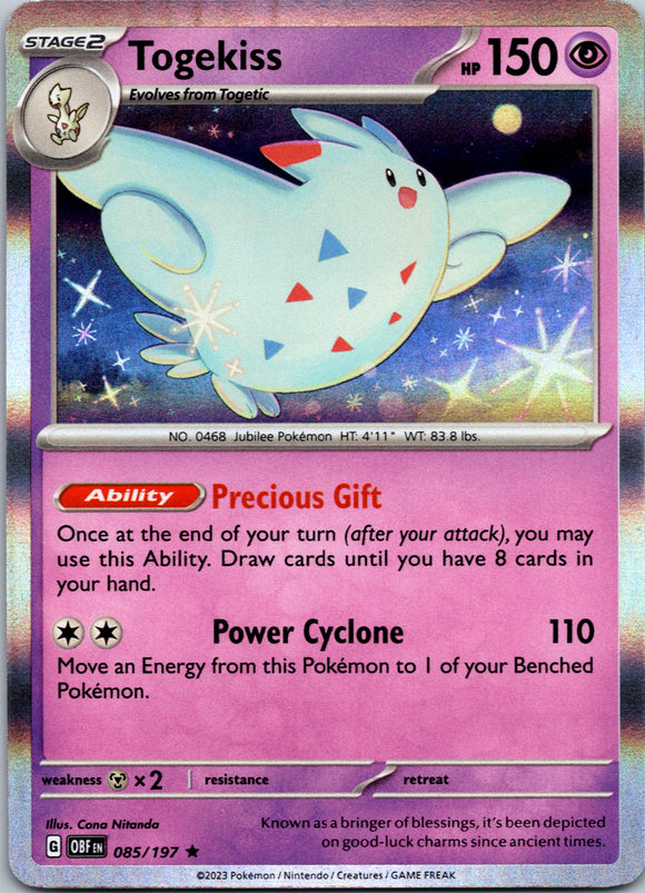Togekiss (085/197) [Scarlet & Violet: Obsidian Flames]