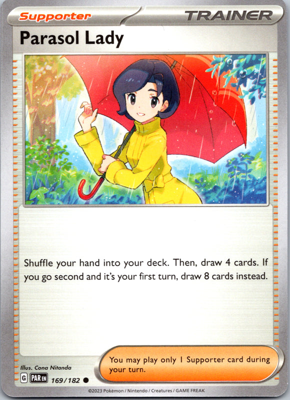 Parasol Lady (169/182) - [Scarlet & Violet: Paradox Rift]