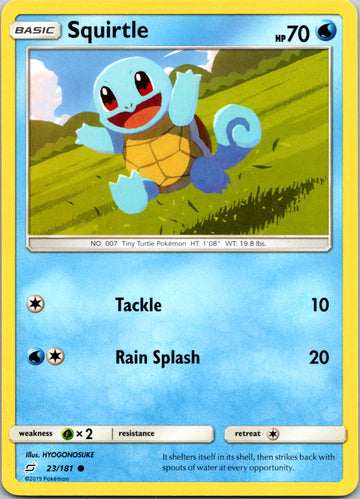 Squirtle (023/181) [Sun & Moon: Team Up]