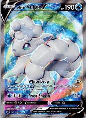 Alolan Vulpix V (173/195) [Sword & Shield: Silver Tempest]