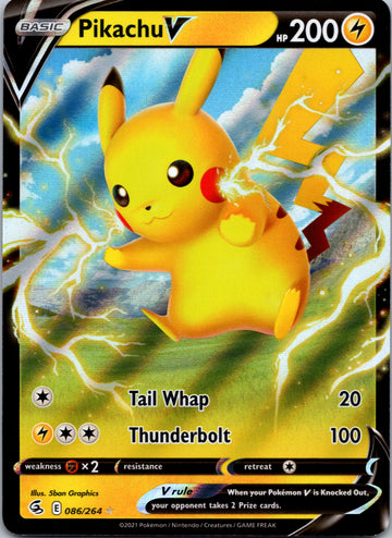 Pikachu V (086/264) [Sword & Shield: Fusion Strike]