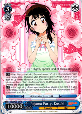Pajama Party, Kosaki (NK/WE22-E27) [NISEKOI Extra Booster]