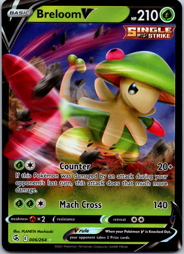 Breloom V (006/264) [Sword & Shield: Fusion Strike]