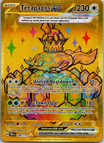 Terapagos ex [180/131] - (Prismatic Evolutions) Holofoil