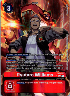 Ryutaro Williams (Alternate Art) [EX8-065-R] [Chain of Liberation] Foil