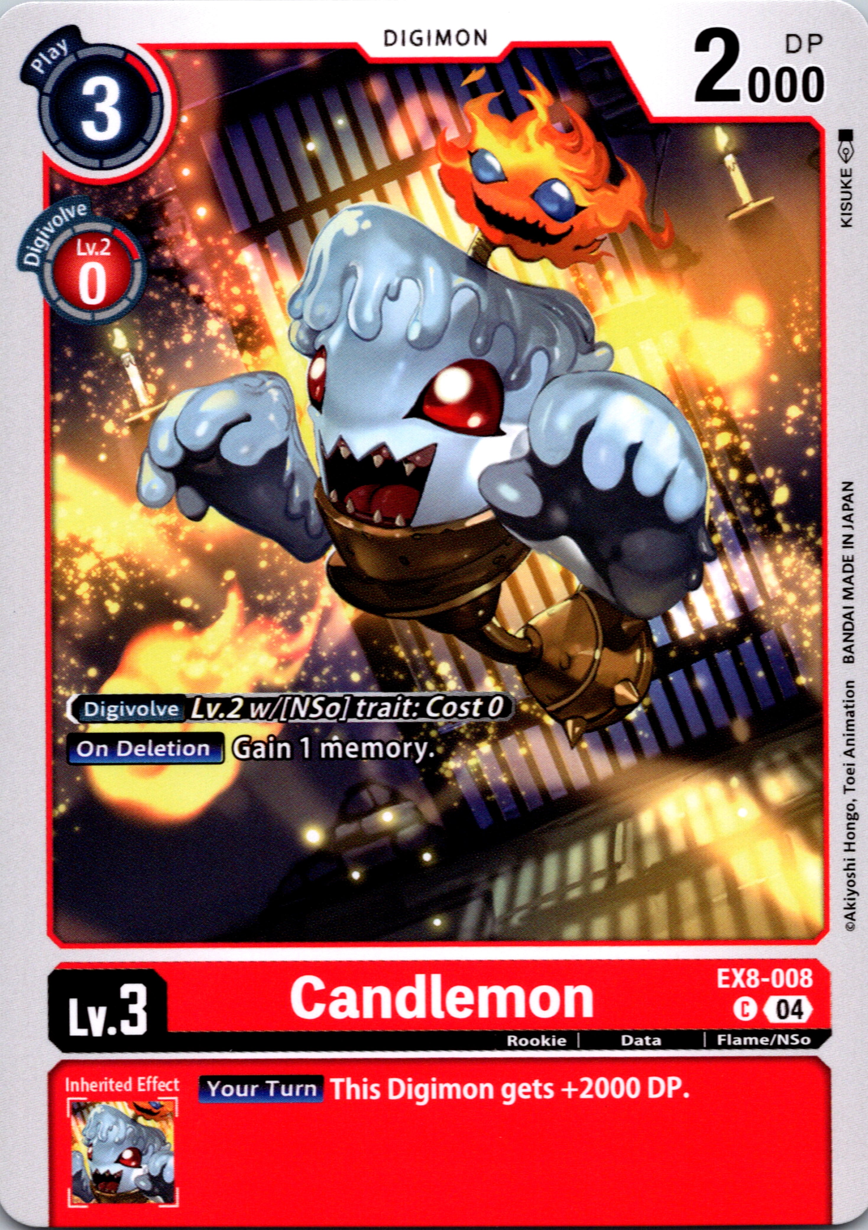 Candlemon [EX8-008-C] [Chain of Liberation] Normal