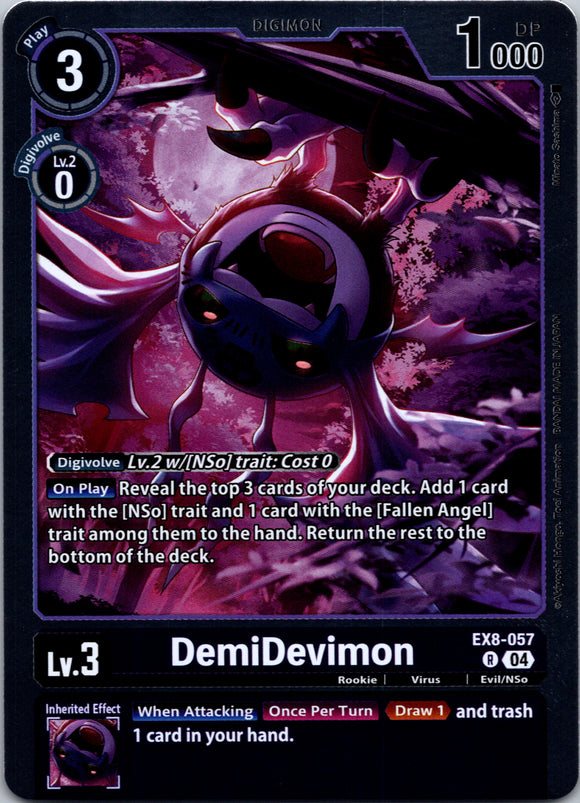 DemiDevimon [EX8-057-R] [Chain of Liberation] Foil