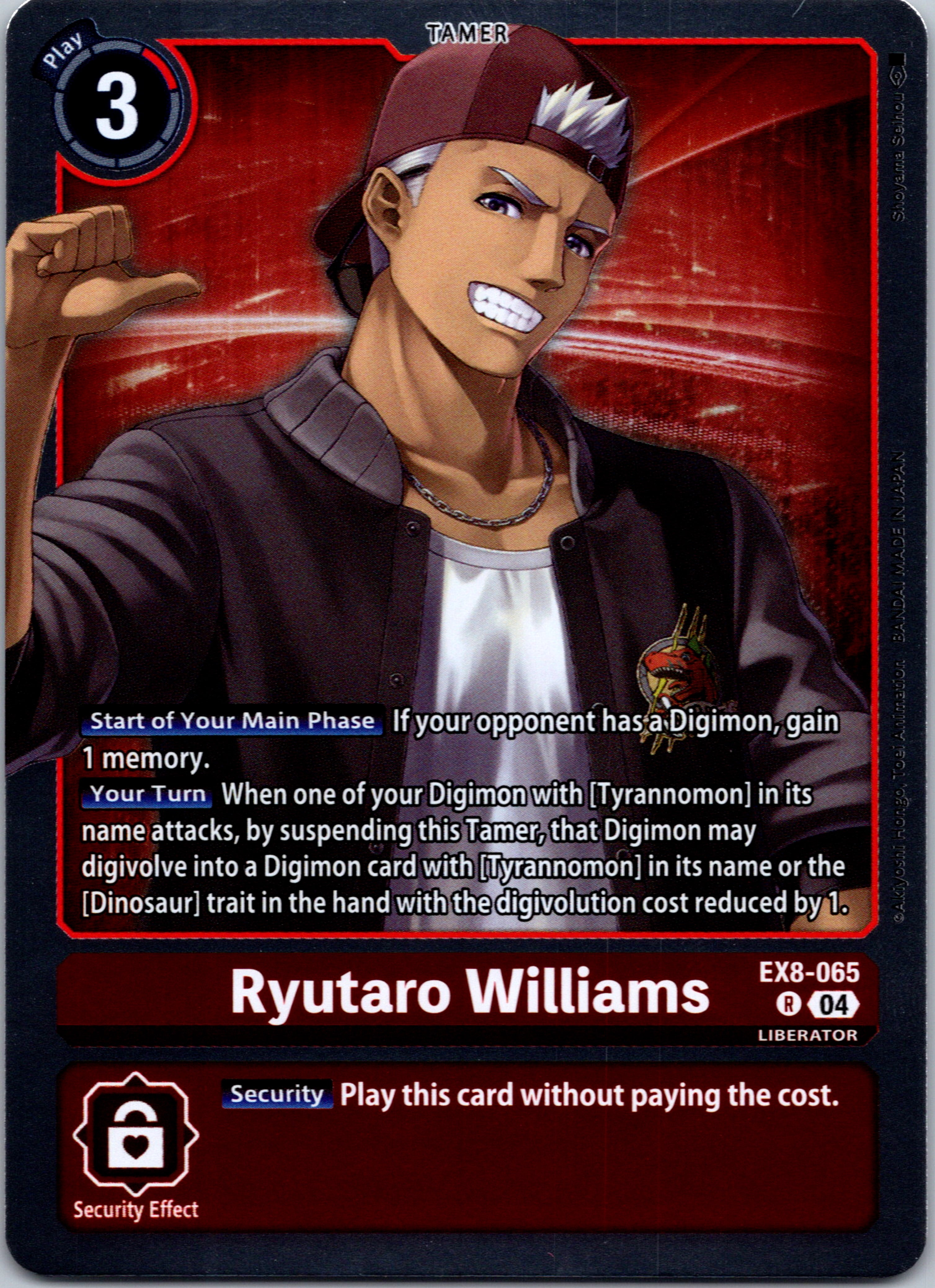 Ryutaro Williams [EX8-065-R] [Chain of Liberation] Foil