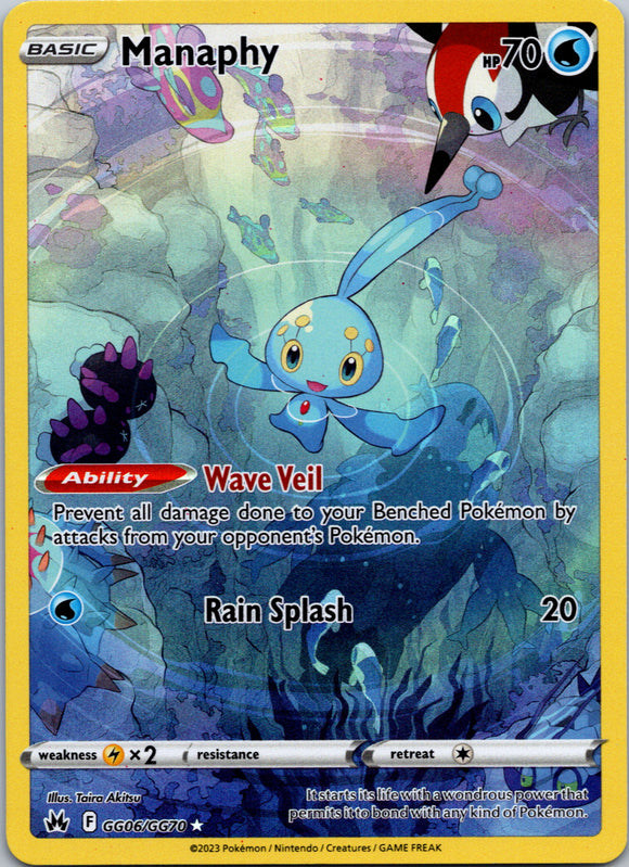 Manaphy (GG06/GG70) [Sword & Shield: Crown Zenith]