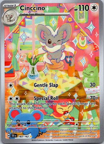 Cinccino [183/162] - (Temporal Forces) Holofoil