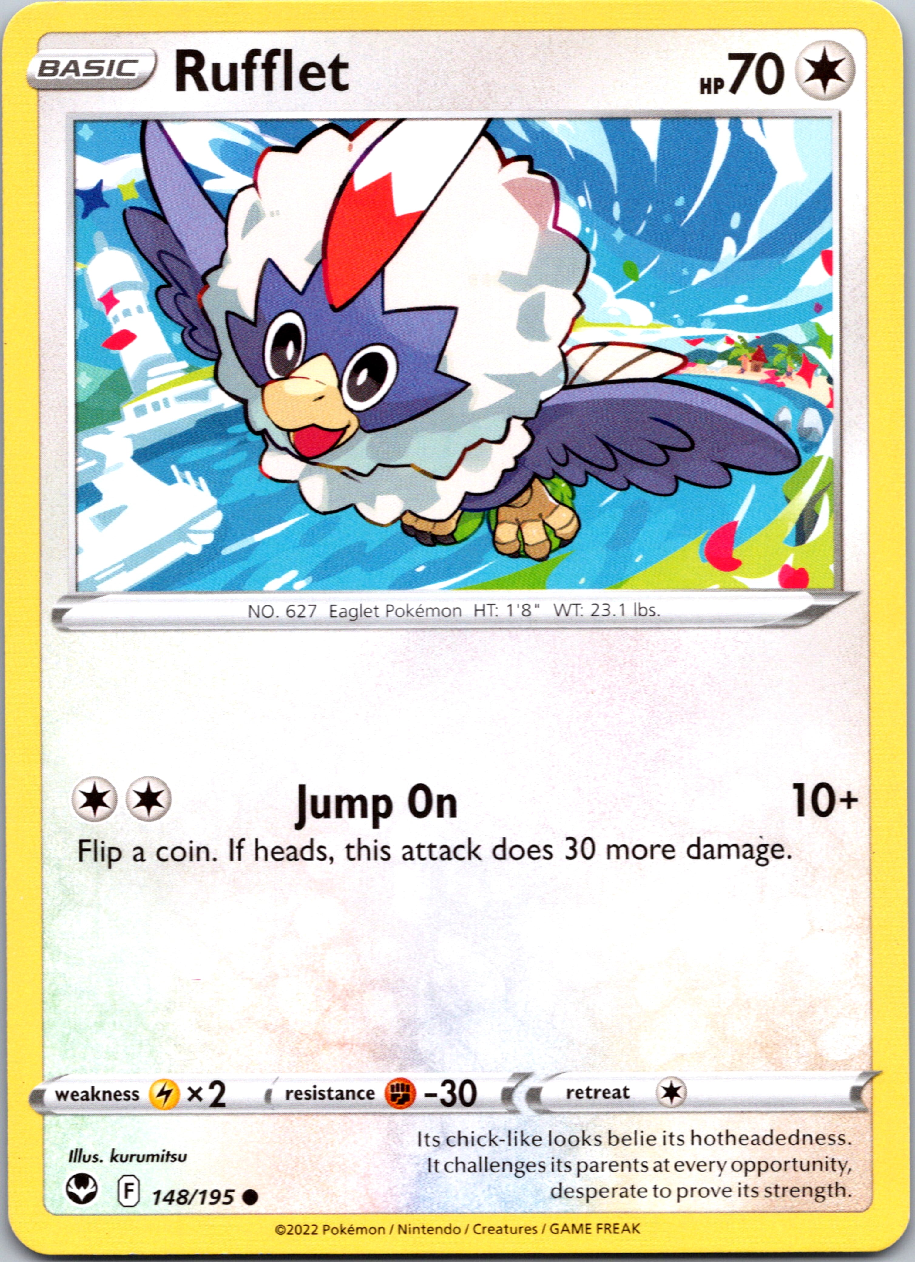 Rufflet (148/195) [Sword & Shield: Silver Tempest]