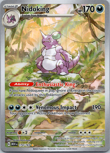 Nidoking (174/165) [Scarlet & Violet: 151] Holofoil