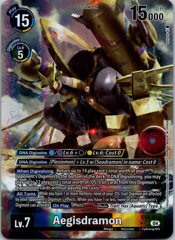 Aegisdramon (Alternate Art) [EX8-029-SR] [Chain of Liberation] Foil