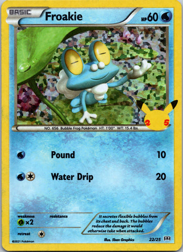 Froakie [22/25] - McDonalds Collection 2021 Holofoil