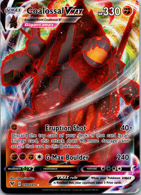 Coalossal VMAX [099/185] [SWSH04: Vivid Voltage]