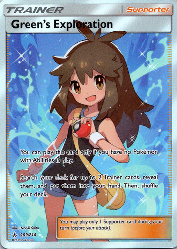 Green's Exploration (209/214) [Sun & Moon: Unbroken Bonds]