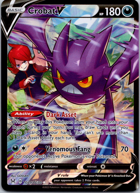 Crobat V (TG20/TG30) [Sword & Shield: Lost Origin]