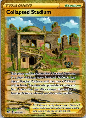 Collapsed Stadium (215/196) [Sword & Shield: Lost Origin]