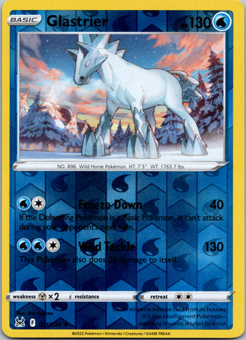 Glastrier [051/196] [Lost Origin] Reverse Holofoil