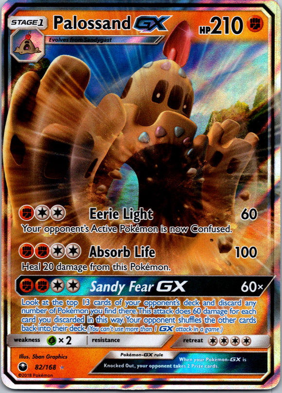 Palossand GX (082/168) [Sun & Moon: Celestial Storm]