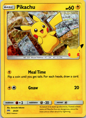 Pikachu [25/25] - McDonalds Collection 2021 Holofoil