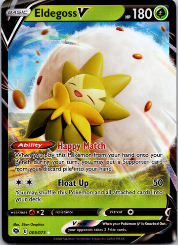 Eldegoss V [005/073] [Champion's Path] Holofoil