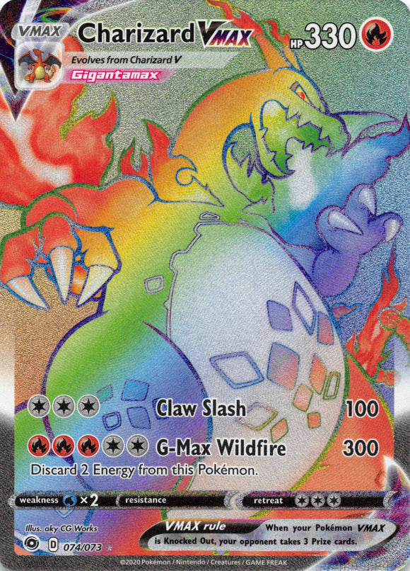 Charizard VMAX (Secret) [074/073] [Champion's Path] Holofoil