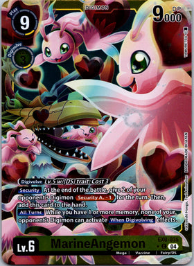 MarineAngemon (Limited Foil) [EX8-035-C] [Chain of Liberation] Foil