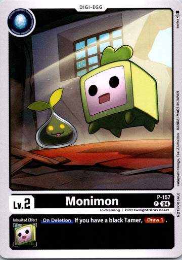 Monimon (Store Tournament 2024 Oct. - Dec. Participation Pack) [P-157 P] [Digimon Promotion Cards]