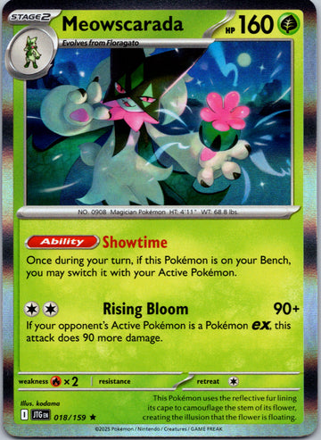 Meowscarada [018/159] [Journey Together] Holofoil
