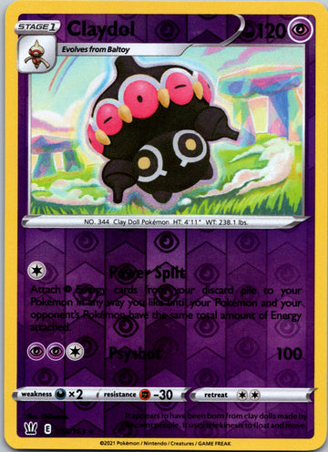 Claydol [058/163] [Battle Styles] Reverse Holofoil