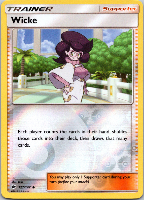Wicke [127/147] [Burning Shadows] Reverse Holofoil