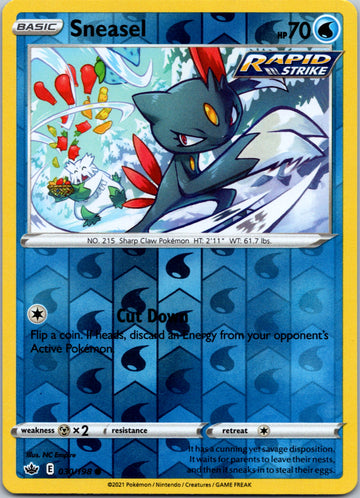 Sneasel [030/198] [Chilling Reign] Reverse Holofoil
