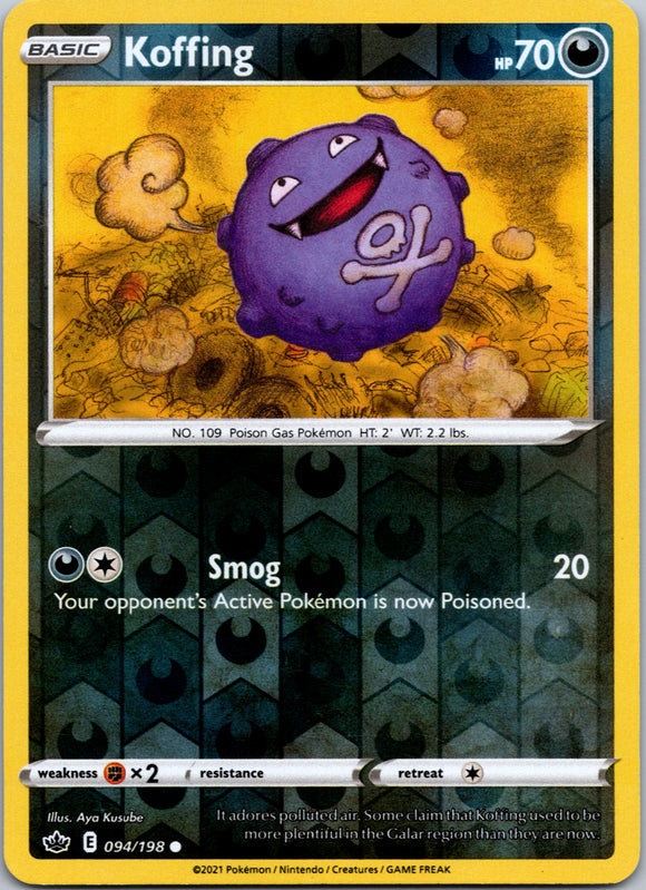 Koffing [094/198] [Chilling Reign] Reverse Holofoil