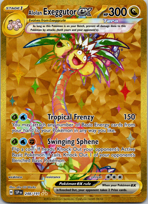 Alolan Exeggutor ex - 248/191 [248/191] - (Surging Sparks) Holofoil