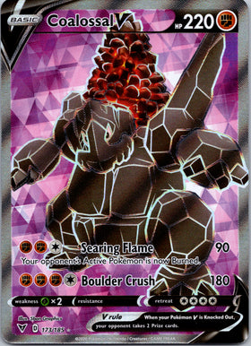 Coalossal V (Full Art) [173/185] [SWSH04: Vivid Voltage]