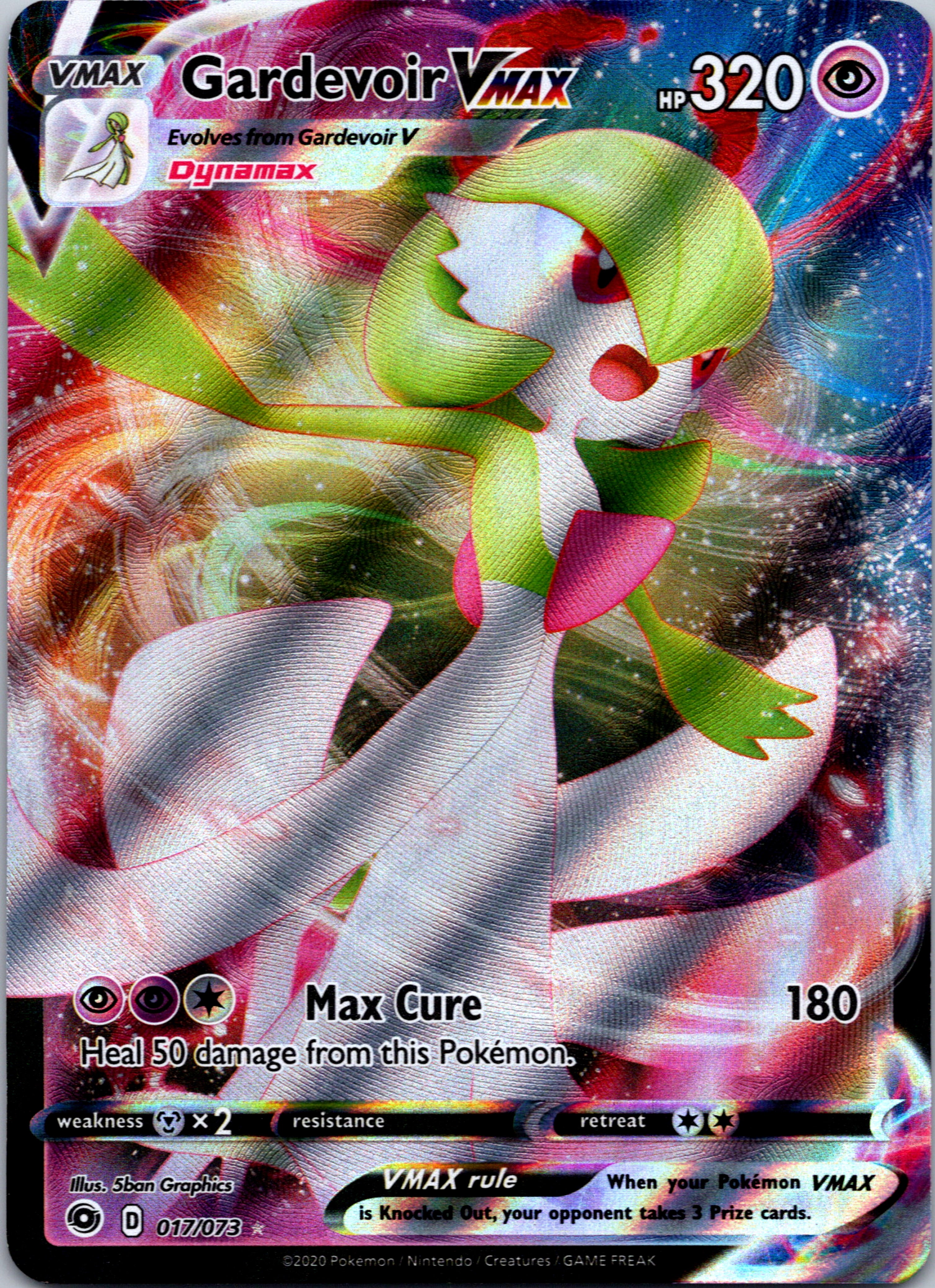 Gardevoir VMAX [017/073] [Champion's Path] Holofoil