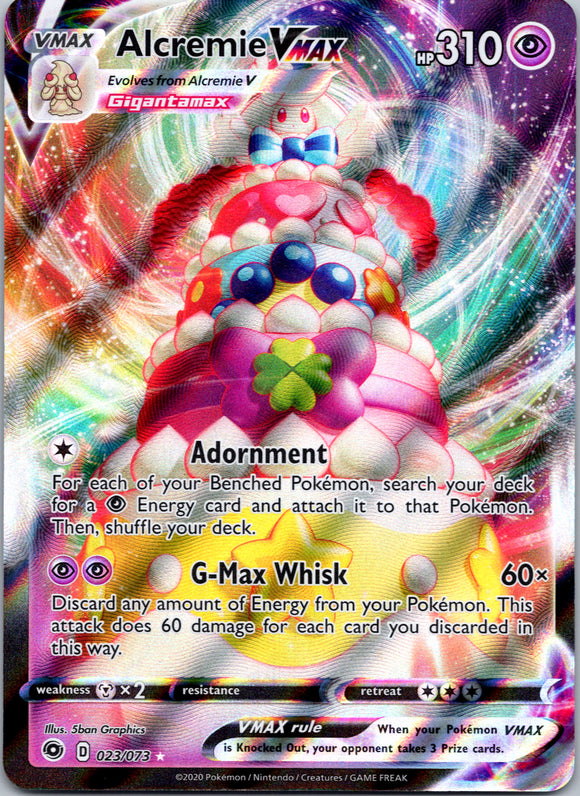 Alcremie VMAX [023/073] [Champion's Path] Holofoil