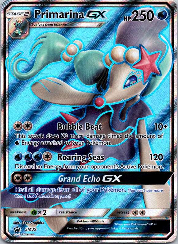Primarina GX [SM39] [SM Promos] Holofoil