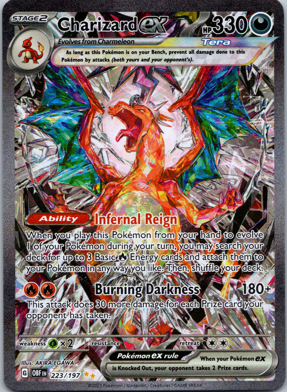 Charizard ex (223/197) [Scarlet & Violet: Obsidian Flames]
